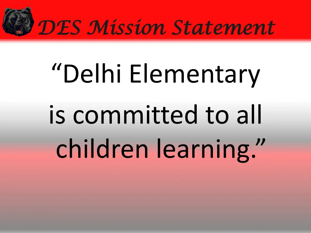 des mission statement des mission statement