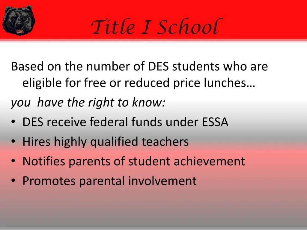 title i school