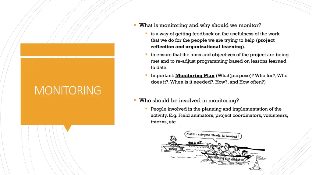 what is monitoring and why should we monitor 1