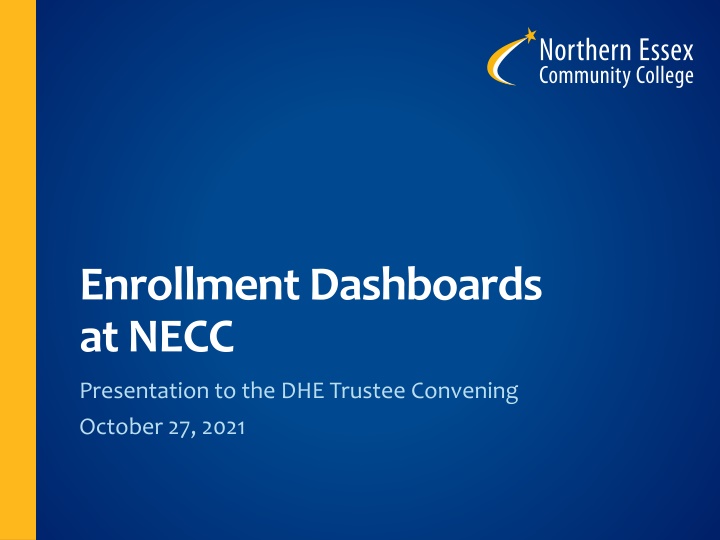 enrollment dashboards at necc