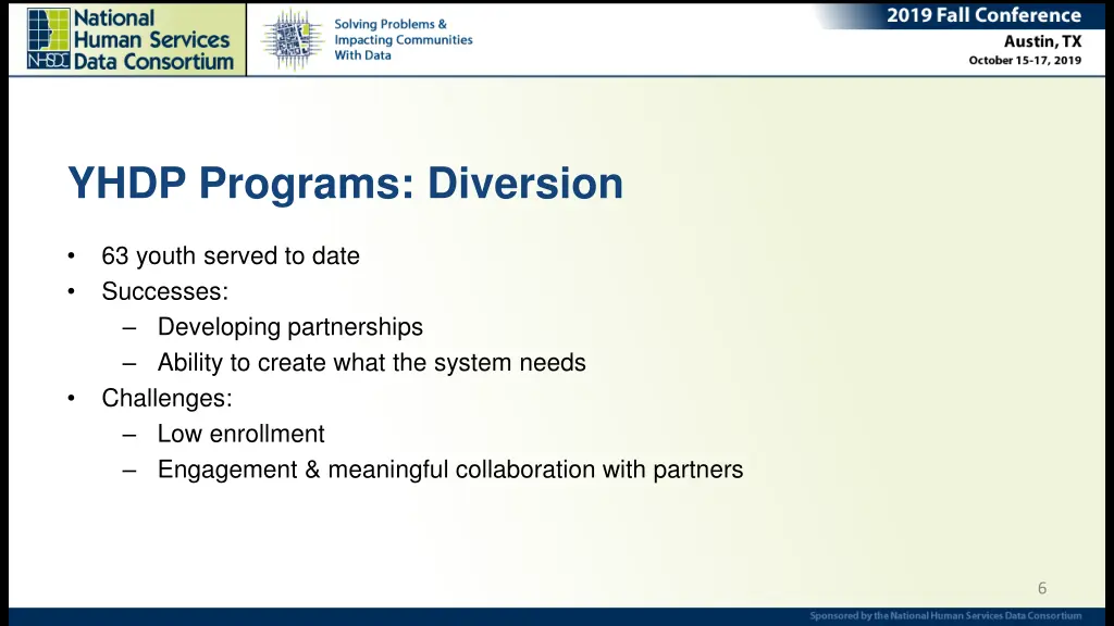 yhdp programs diversion