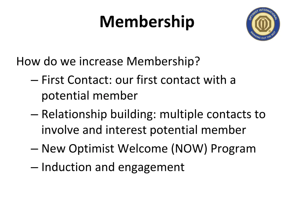membership 1