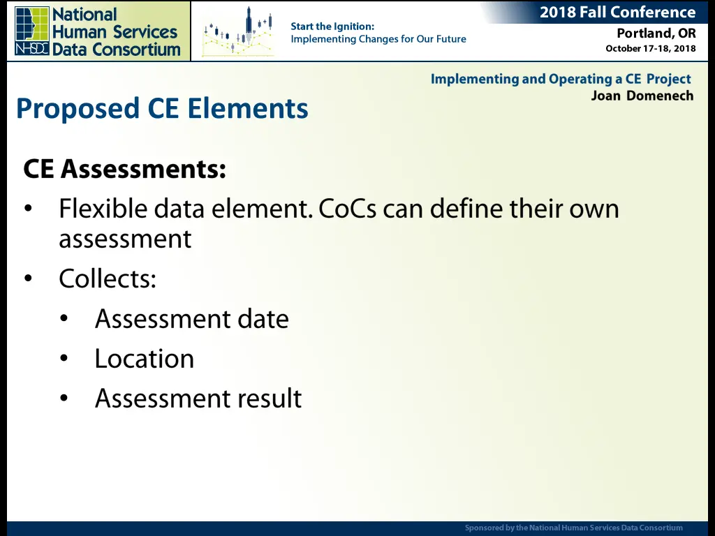 proposed ce elements