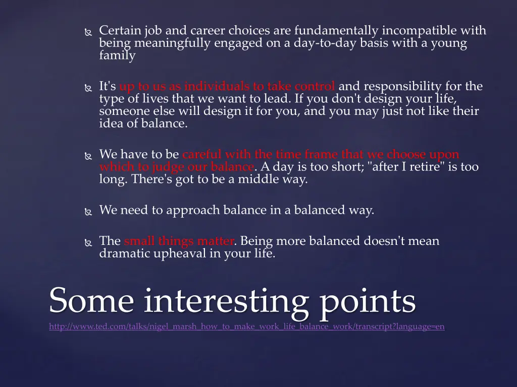 certain job and career choices are fundamentally