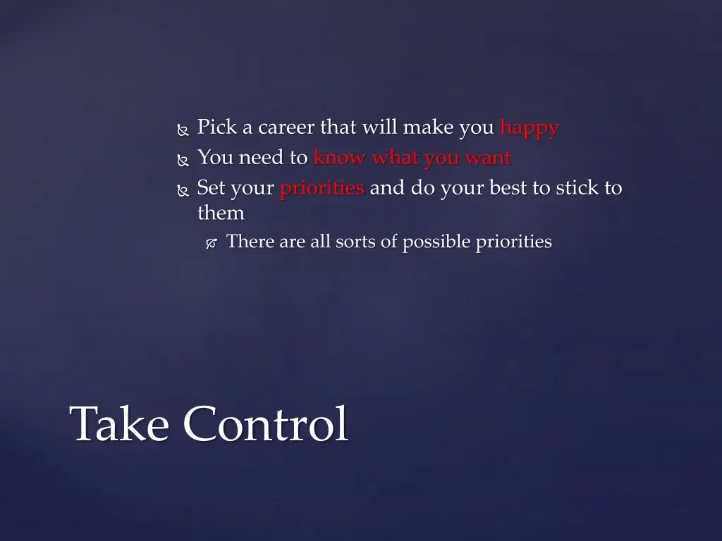 pick a career that will make you happy