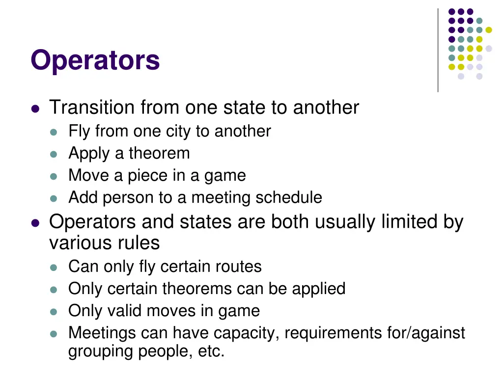 operators