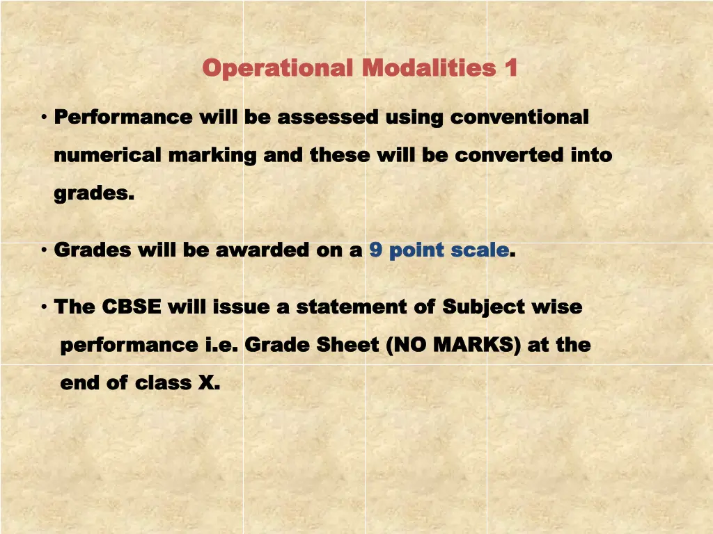operational modalities 1 operational modalities 1