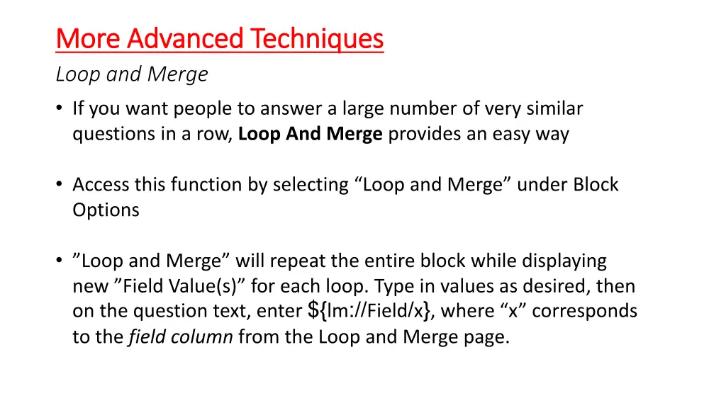 more advanced techniques more advanced techniques 4