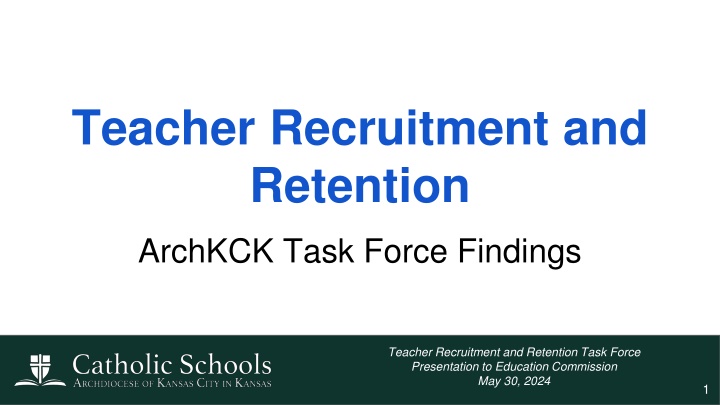 teacher recruitment and retention