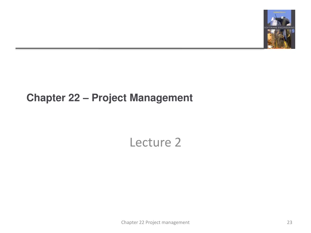 chapter 22 project management 1