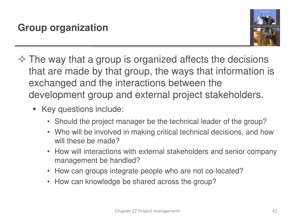 group organization