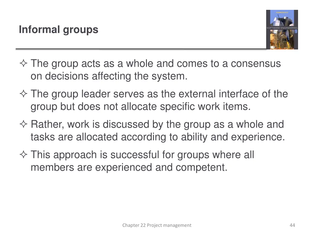informal groups