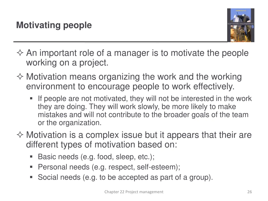 motivating people