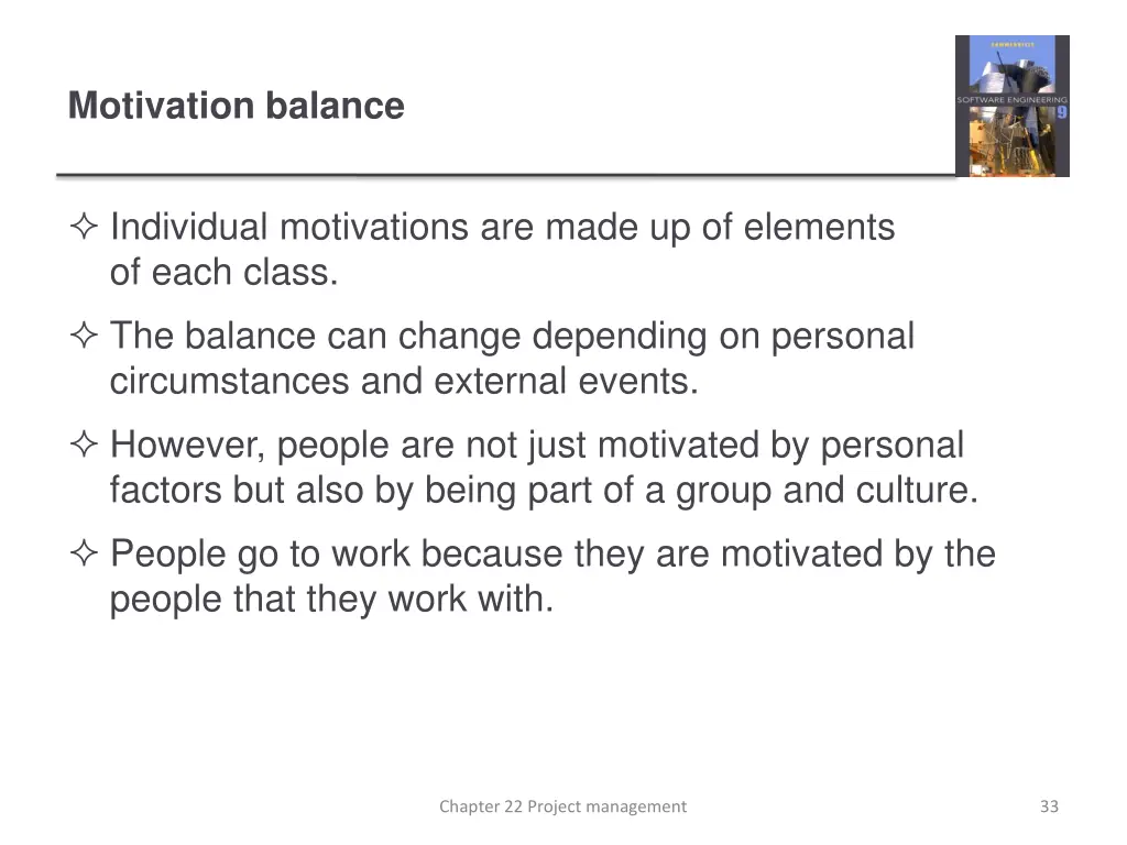motivation balance