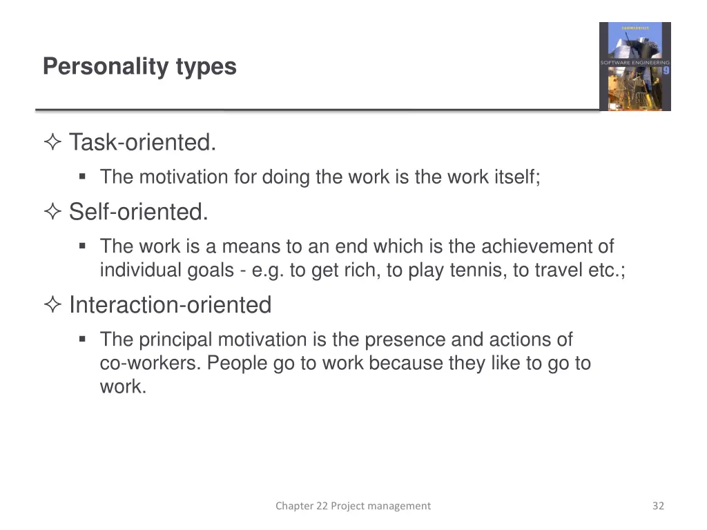 personality types 1