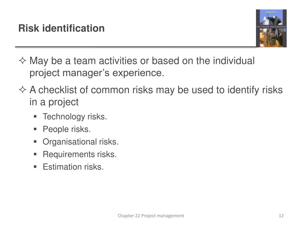 risk identification