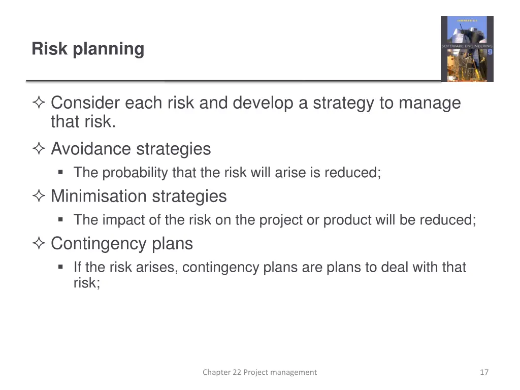 risk planning