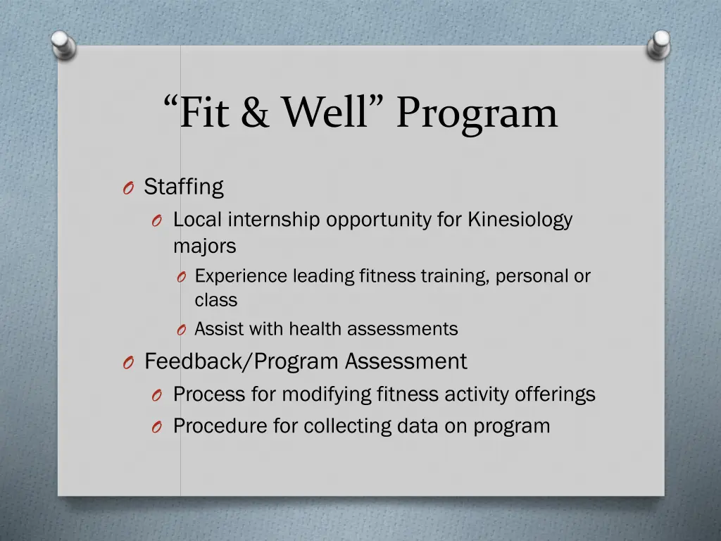 fit well program 3