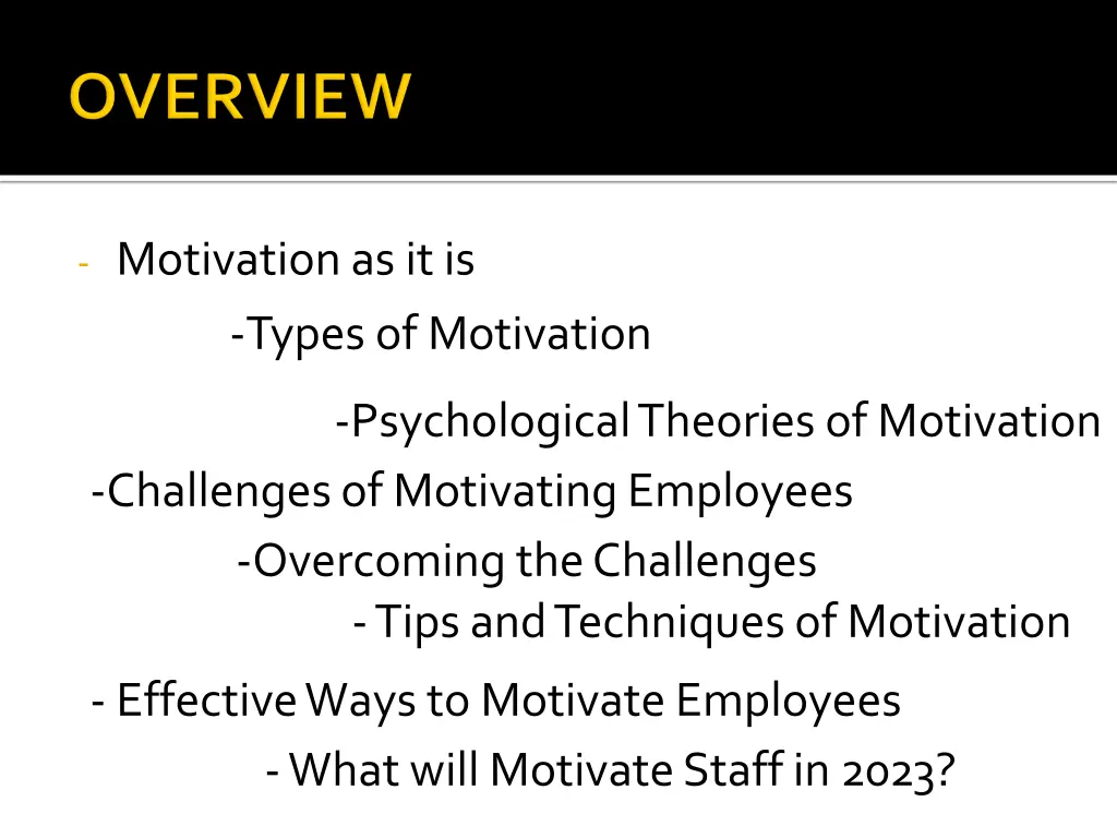 motivation as it is types of motivation