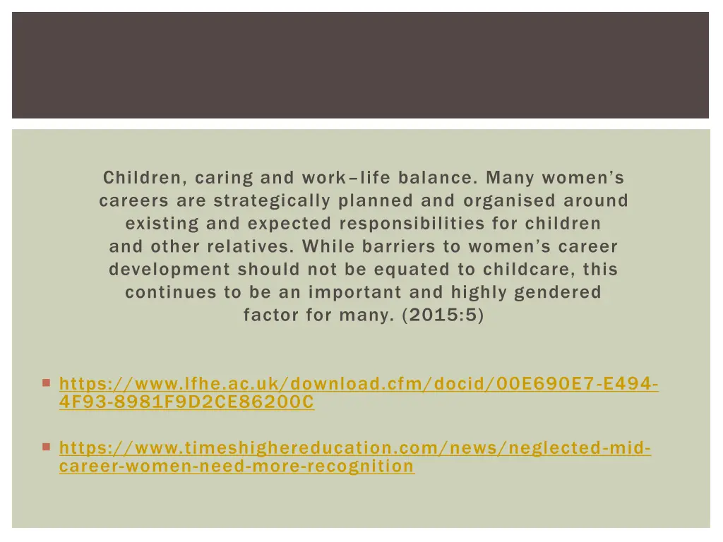children caring and work life balance many women