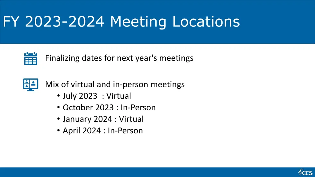 fy 2023 2024 meeting locations