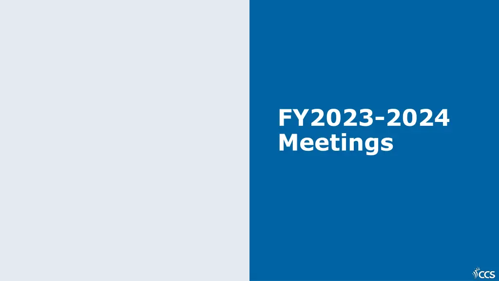 fy2023 2024 meetings