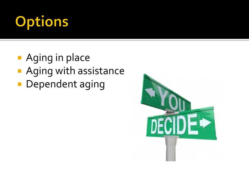 aging in place aging with assistance dependent