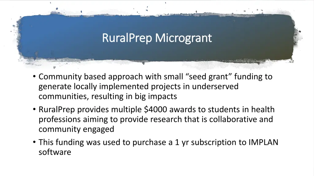 ruralprep microgrant ruralprep microgrant
