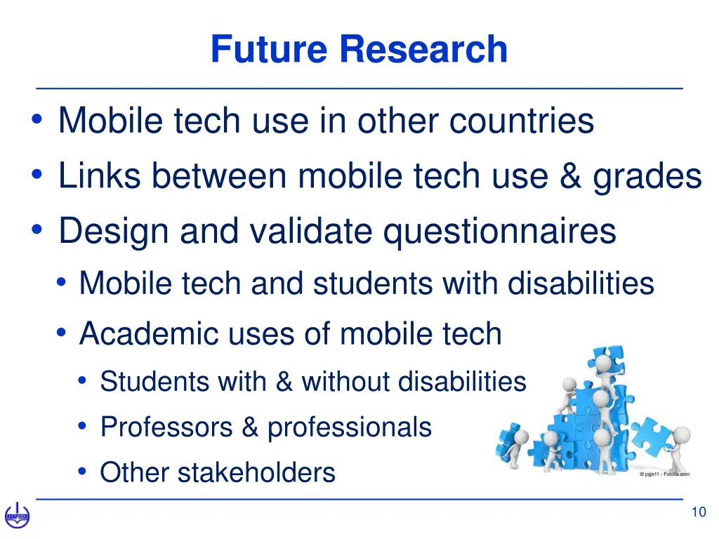 future research
