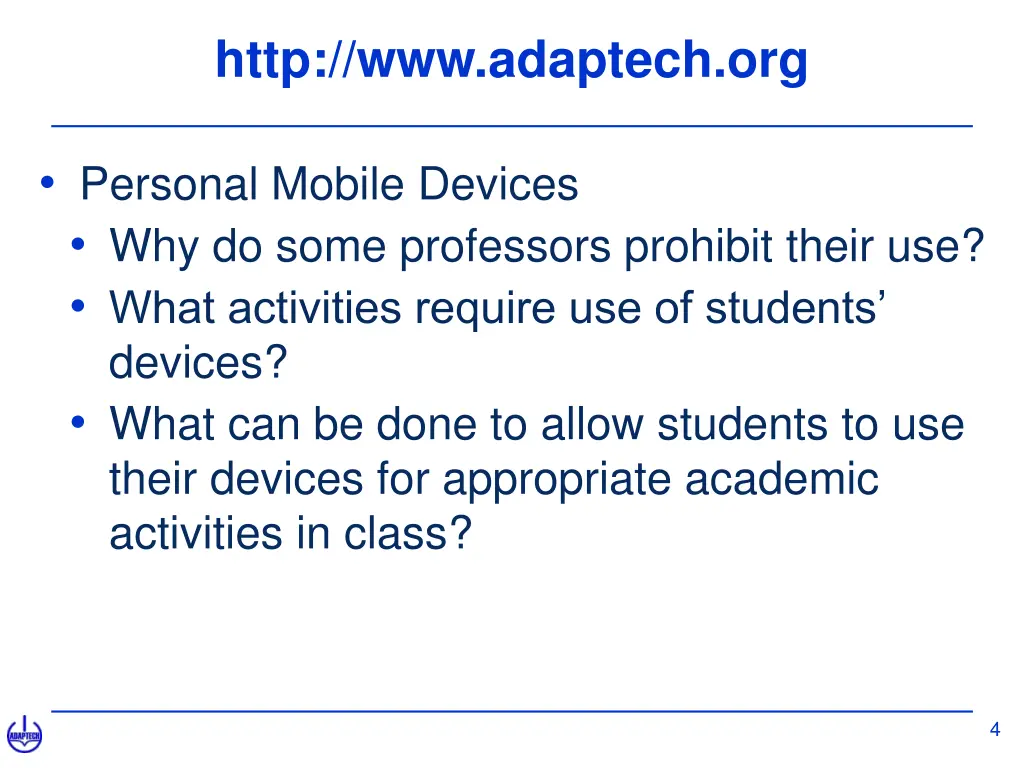 http www adaptech org