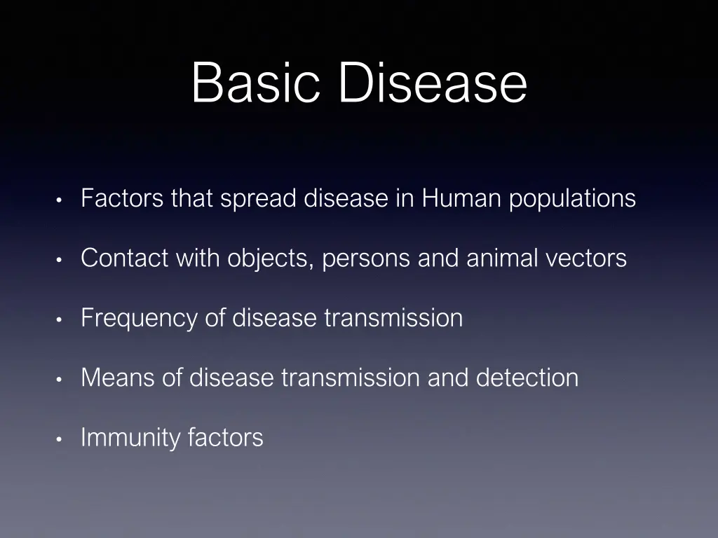 basic disease