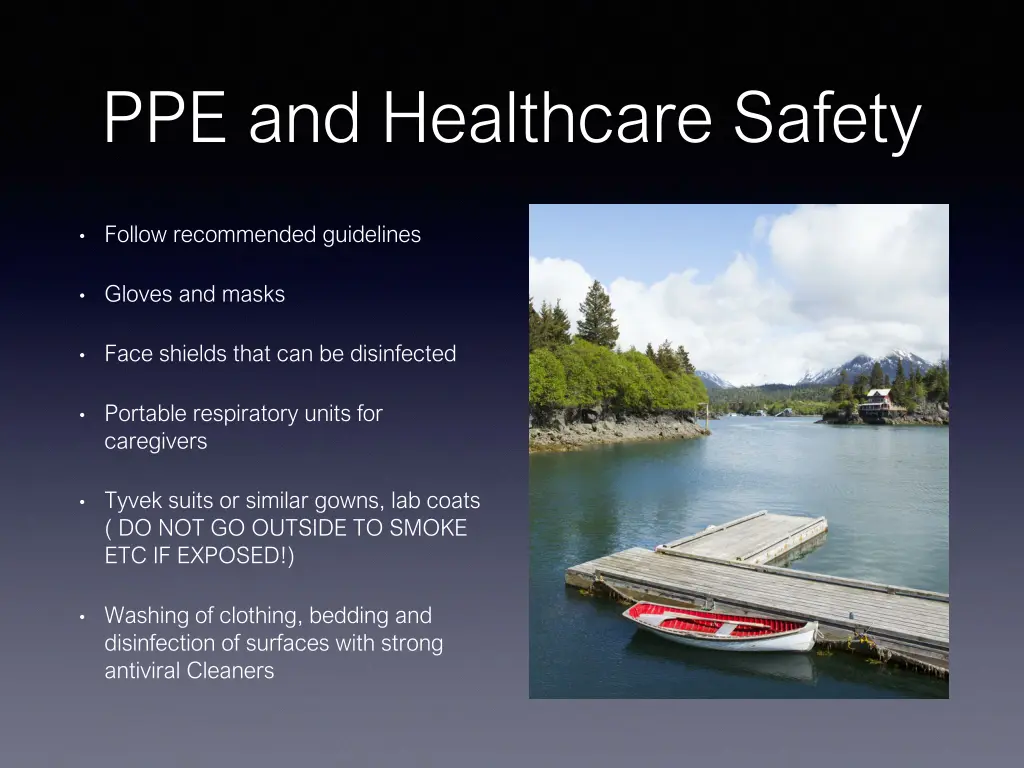 ppe and healthcare safety
