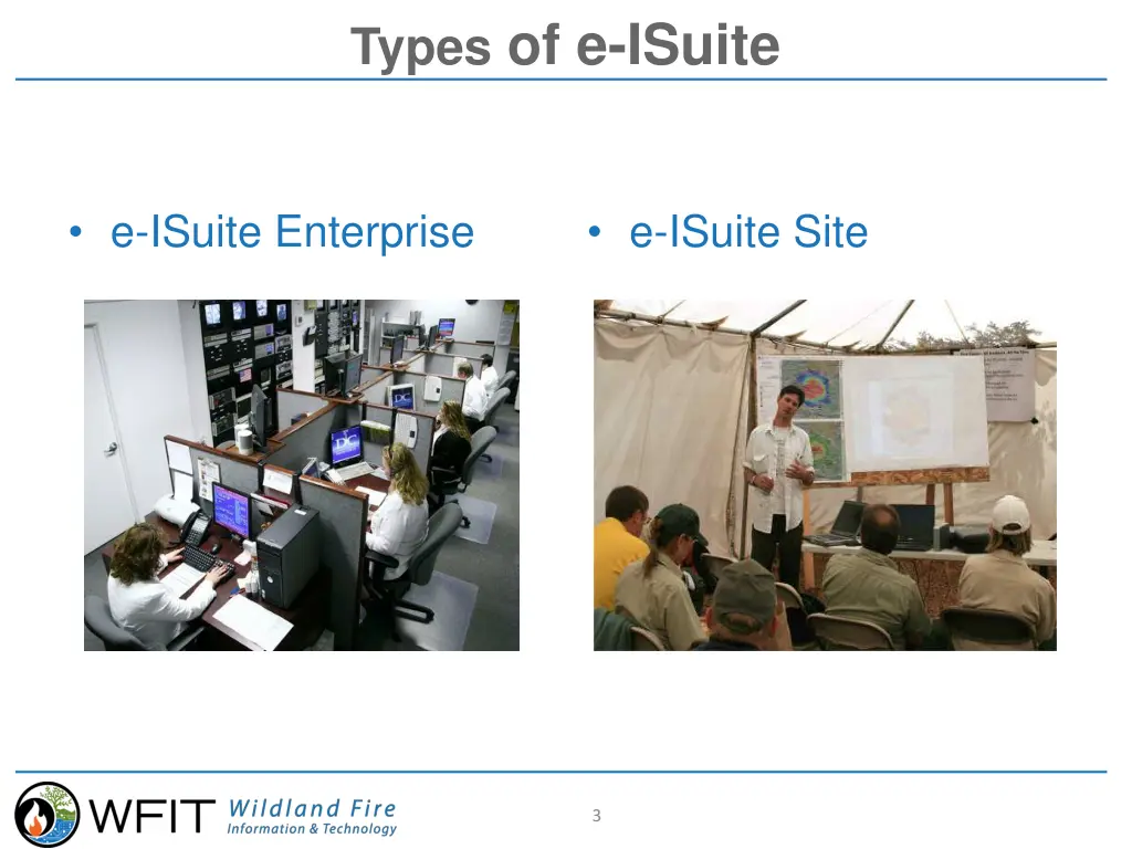 types of e isuite