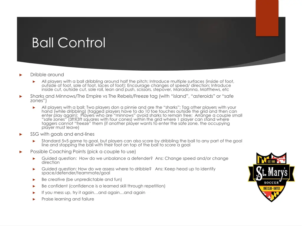 ball control