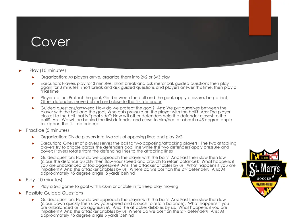 cover