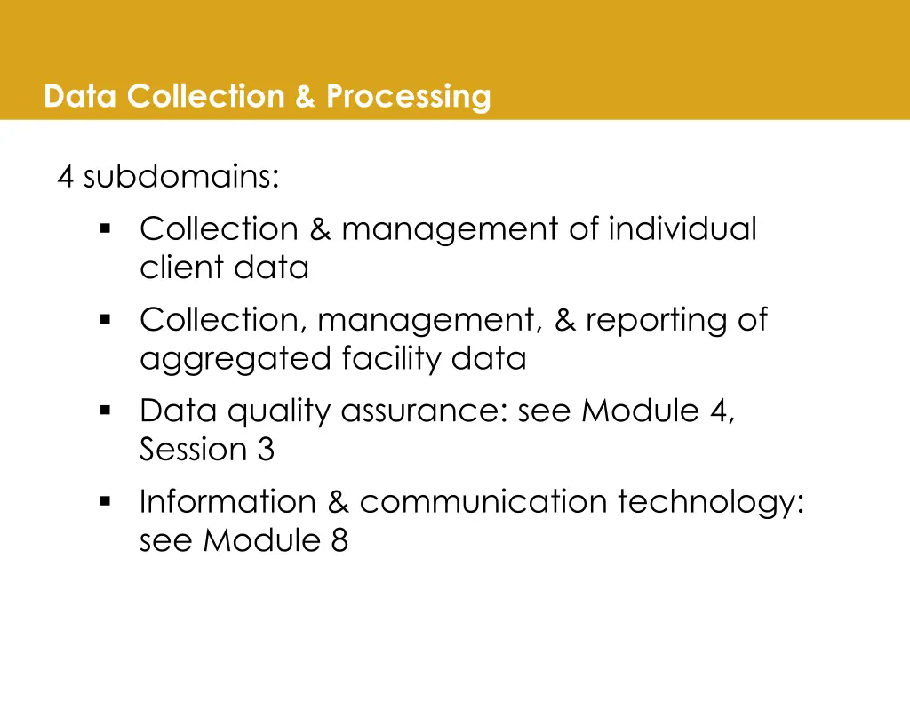 data collection processing