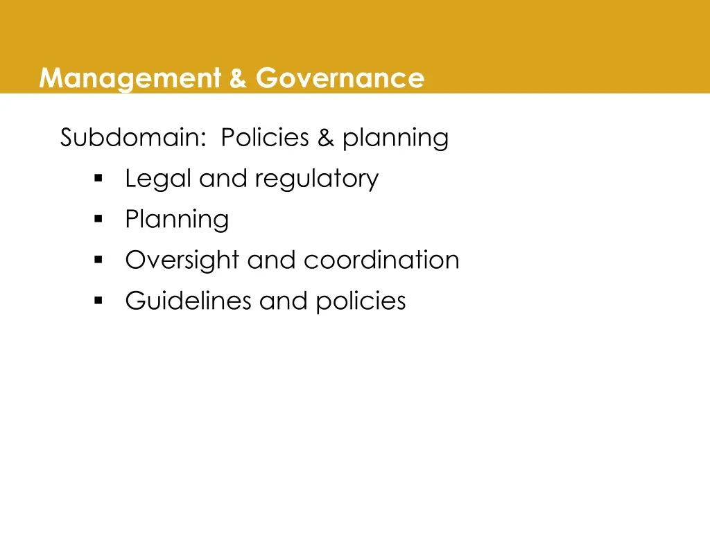 management governance 1