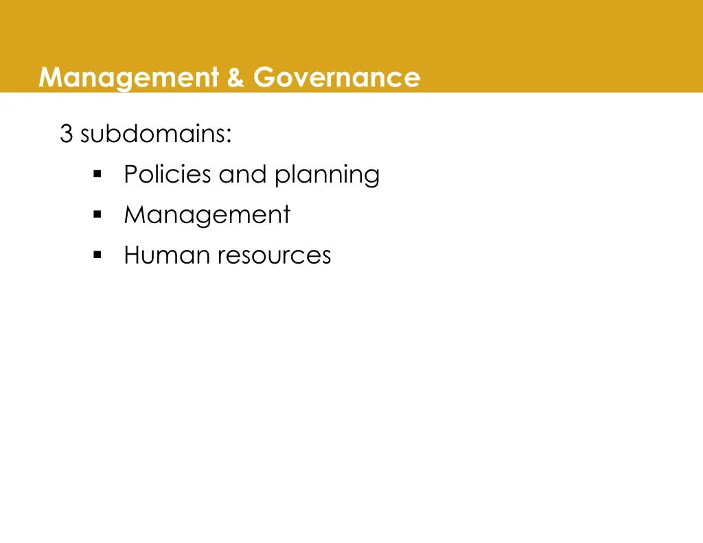 management governance