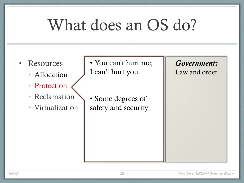 what does an os do 2