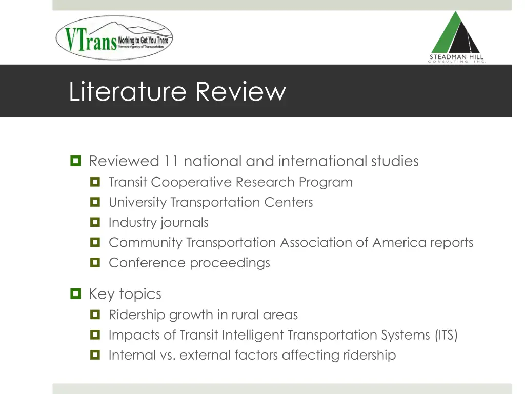 literature review