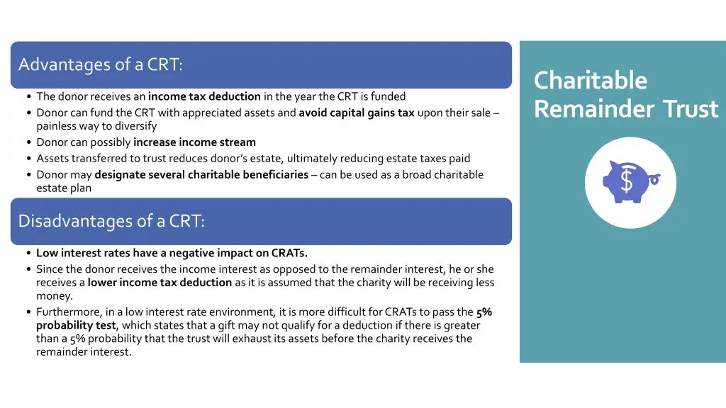 advantages of a crt