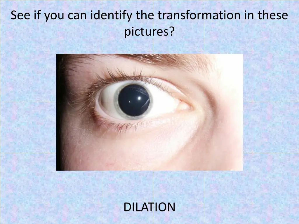 see if you can identify the transformation 3