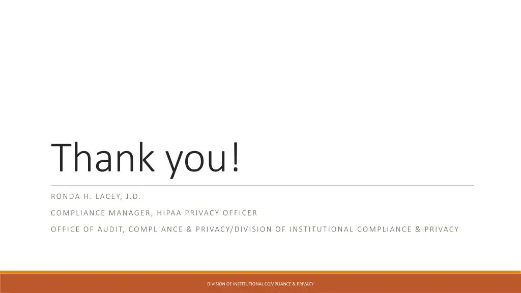 thank you
