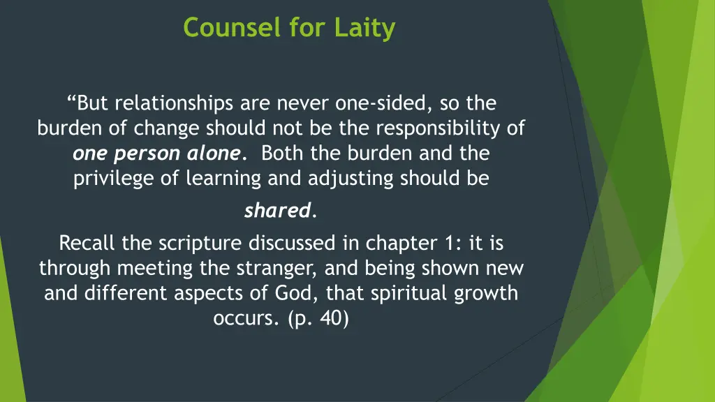 counsel for laity 1