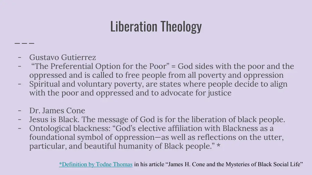 liberation theology