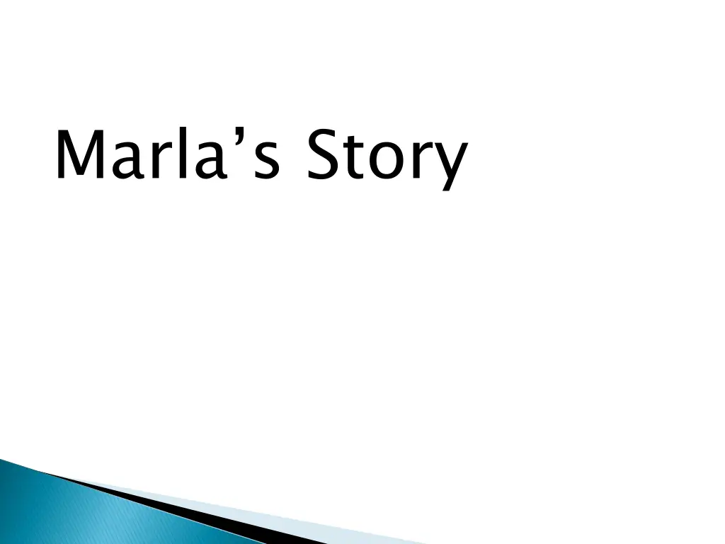marla s story