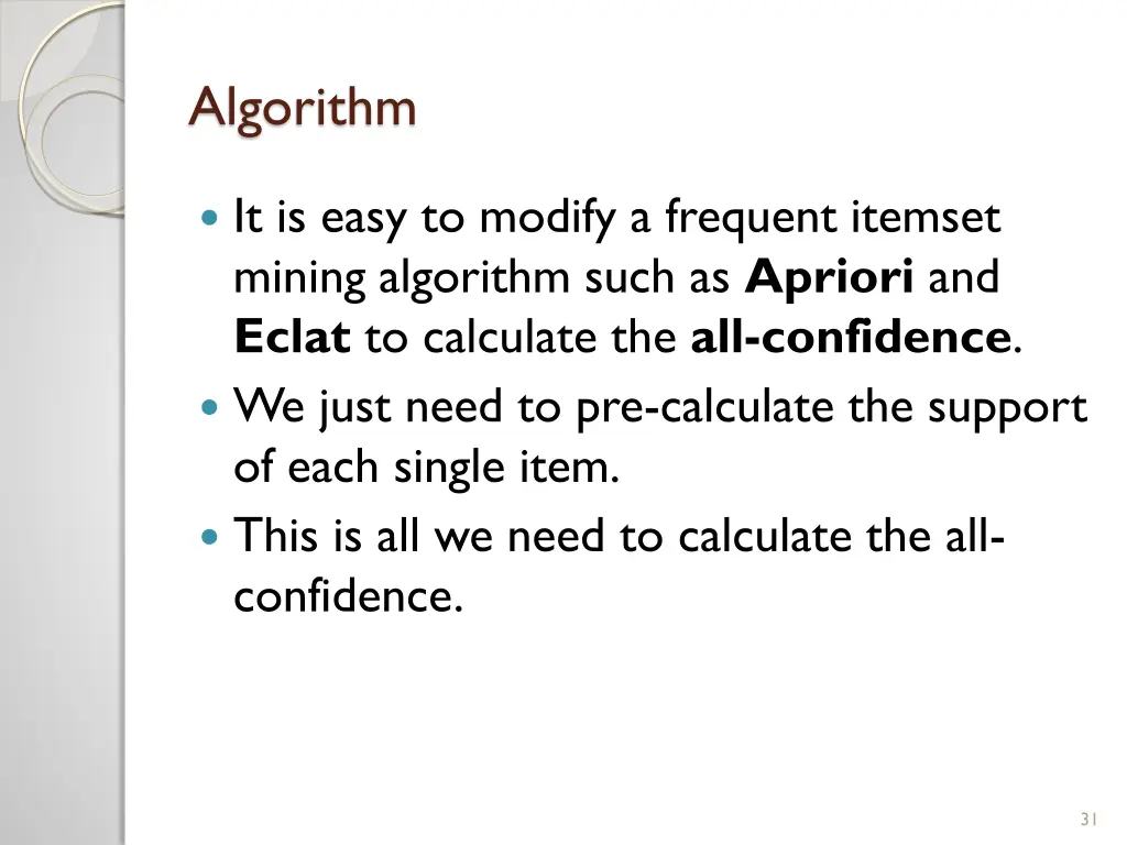 algorithm