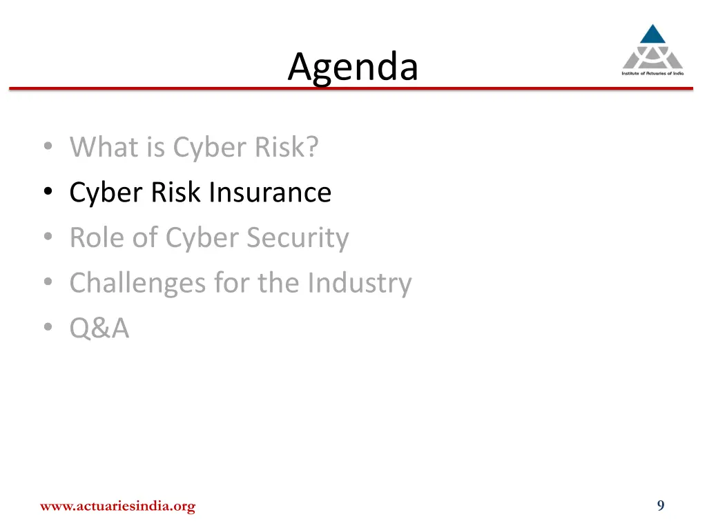 agenda 1