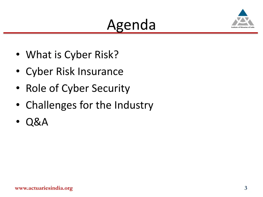 agenda
