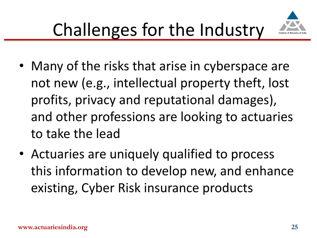 challenges for the industry 2